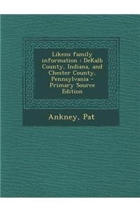 Likens Family Information