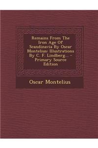 Remains from the Iron Age of Scandinavia by Oscar Montelius