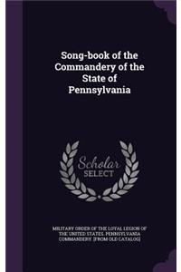 Song-Book of the Commandery of the State of Pennsylvania