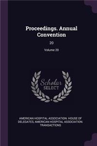 Proceedings. Annual Convention