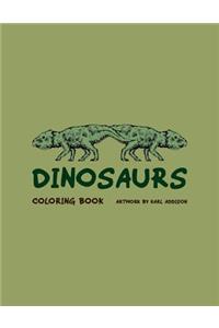 Dinosaurs Coloring Book