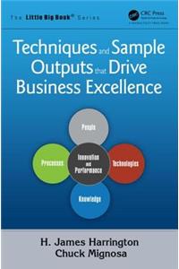 Techniques and Sample Outputs That Drive Business Excellence