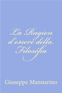 La Ragion d'essere della Filosofia