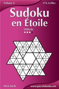 Sudoku en Étoile - Difficile - Volume 4 - 276 Grilles