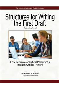 Structures for Writing the First Draft - Secondary Level