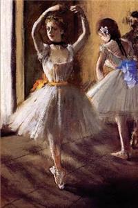 ''Two Dancers in the Studio Dance School'' by Edgar Degas