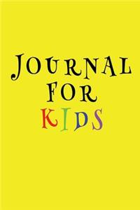 Journal For Kids