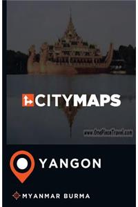 City Maps Yangon Myanmar Burma