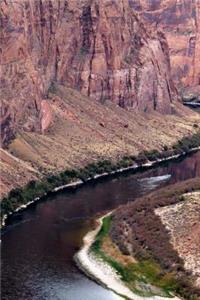 A View of the Colorado River in Glen Canyon Arizona USA Journal
