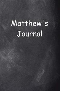 Matthew Personalized Name Journal Custom Name Gift Idea Matthew