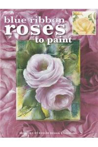 Blue Ribbon Roses to Paint