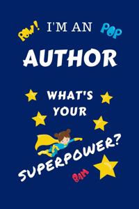 I'm An Author What's Your Superpower?