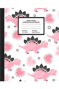 Graph Paper Composition Notebook
