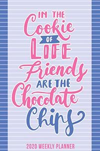 2020 Friendship Weekly Planner dated with to do notes