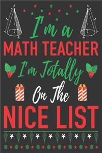 I'm a math teacher I'm totally on the nice list