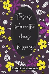 This is Where the Chaos Happens