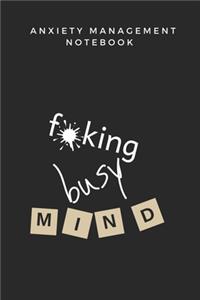 anxiety management notebook