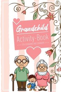 Grandchild Activity Book For Grandma And Grandpa