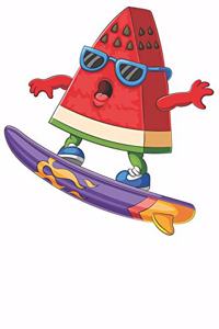 Surfen Wassermelone