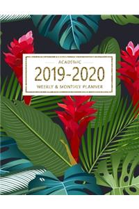 Academic 2019-2020 Weekly & Monthly Planner