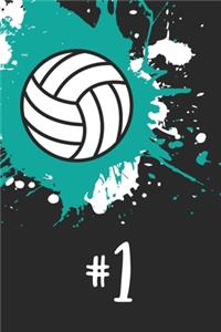 #1 Volleyball Notebook