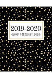 2019-2020 Weekly & Monthly Planner