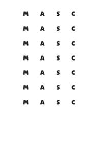 Masc Minimalist 120 Page Notebook Lined Journal