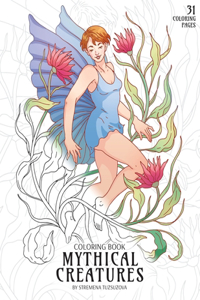 Mythical Creatures Coloring Book