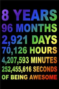 8 Years Of Being Awesome
