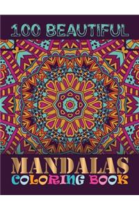 100 Beautiful Mandalas Coloring Book