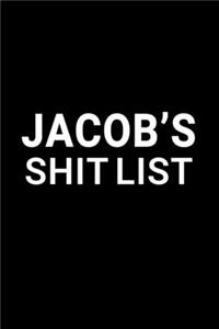 Jacob's Shit List