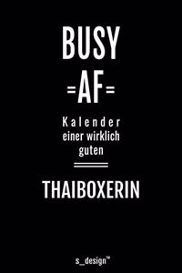 Kalender 2020 für Thaiboxer / Thaiboxerin