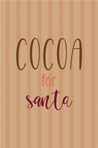Cocoa For Santa