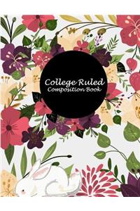 College Ruled Composition Book