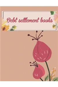 Debt settlement books