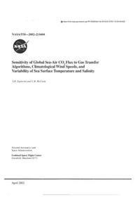 Sensitivity of Global Sea-Air Co2 Flux to Gas Transfer Algorithms, Climatological Wind Speeds, and Variability of Sea Surface Temperature and Salinity