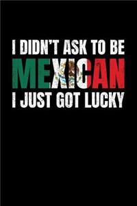 I Didn't Ask to Be a Mexican I Just Got Lucky