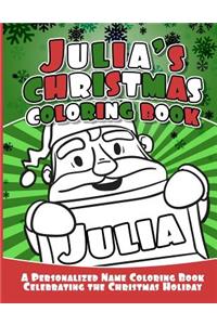 Julia's Christmas Coloring Book