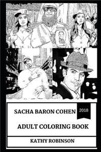 Sacha Baron Cohen Adult Coloring Book