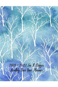 2019-2022 See It Bigger Monthly Four Year Planner