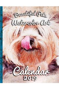 Beautiful Pets Watercolor Art