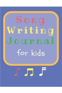 Songwriting Journal for Kids