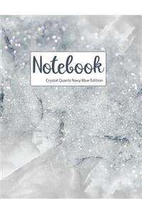 Notebook Crystal Quartz Navy Blue Edition