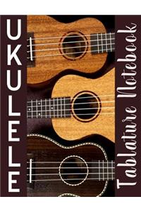 Ukulele Tablature Notebook