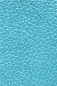 Turquoise Notebook Leather Style