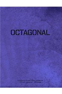 Octagonal Graph Paper Notebook 1/4 inch octagons 160 pages