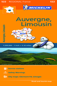 Michelin Regional Maps: France