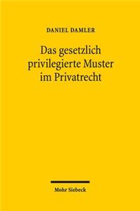 Das Gesetzlich Privilegierte Muster Im Privatrecht
