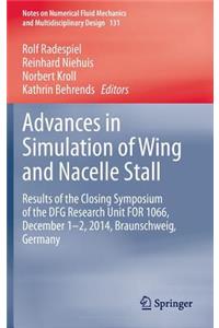 Advances in Simulation of Wing and Nacelle Stall