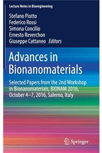 Advances in Bionanomaterials